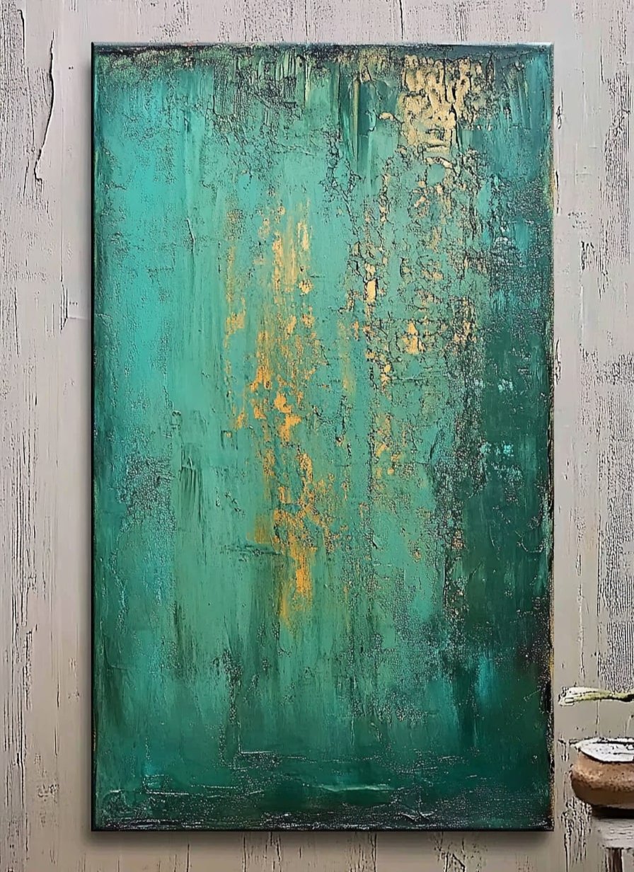 Emerald Serenity - Rustic Elegance